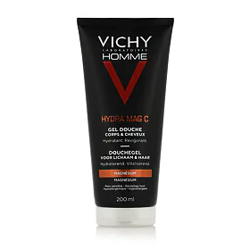 Vichy Homme Hydra Mag C Shower Gel Body & Hair 200 ml