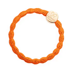By Eloise London Metallic Gold Circle Elastico per capelli donna 1 pz
